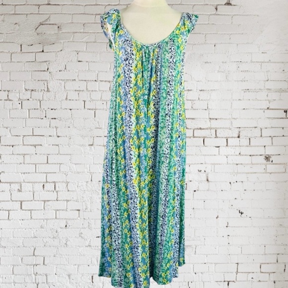 Loft Floral Sundress - Picture 2 of 7